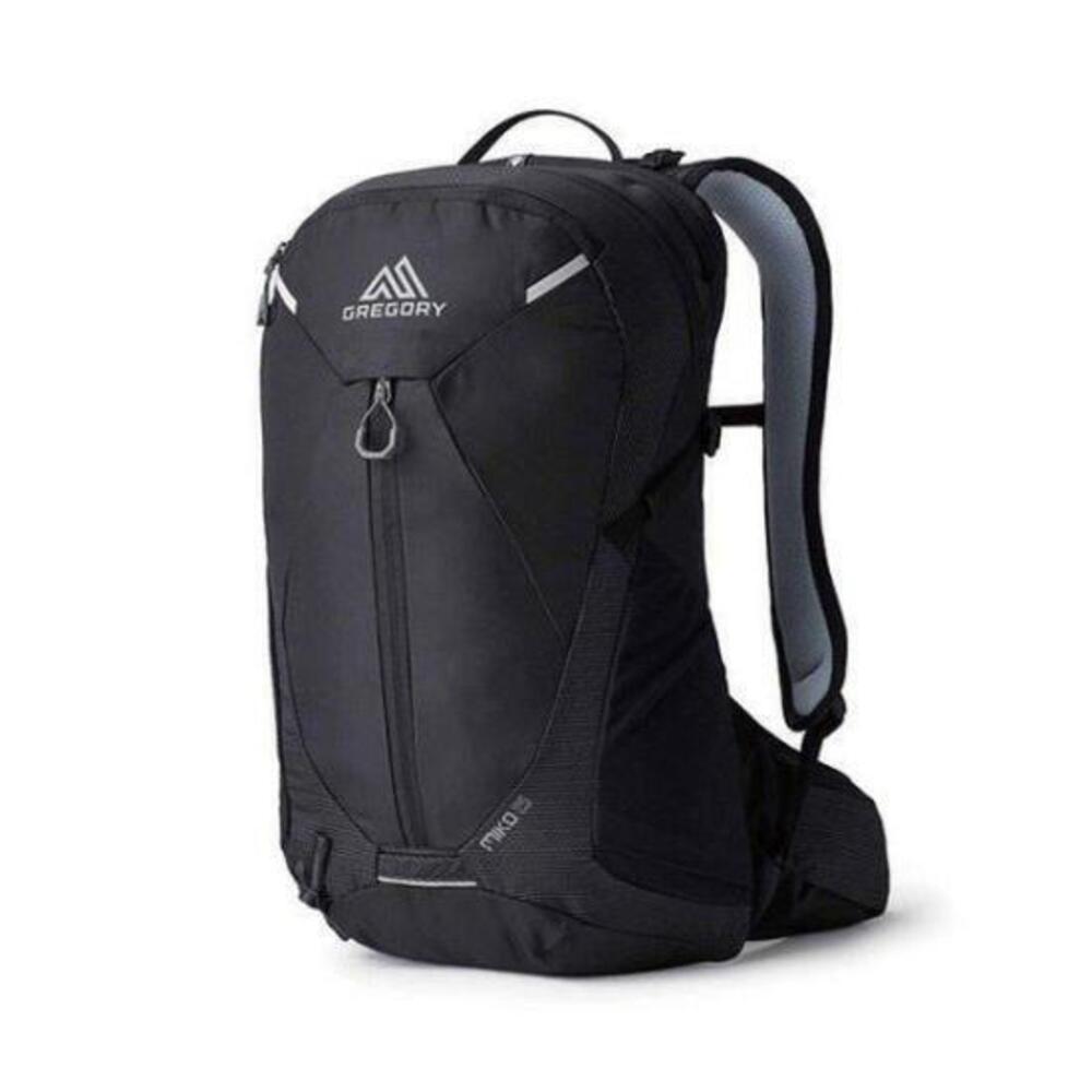 GREGORY Compact Black Nylon Backpack with Padded Straps